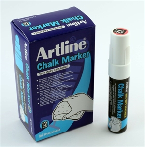 Artline Chalk Marker 2.0mm ponta branca